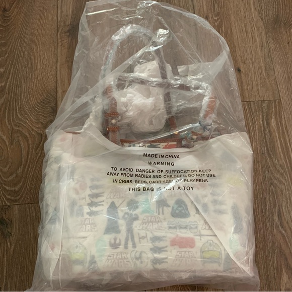 Disney Dooney and Bourke Star Wars Vii “The Force Awakens” Shopper - Picture 4 of 6